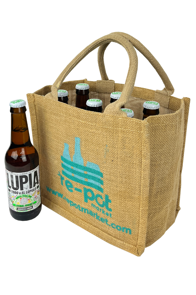 Cerveza Lupia en vidrio retornable 330 ml - Pack 6 Ud