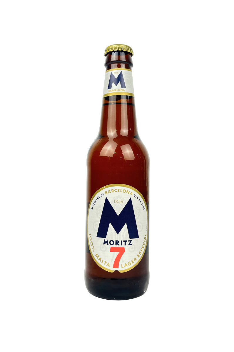 Moritz 7 beer in returnable glass 330 ml - 1 Unit