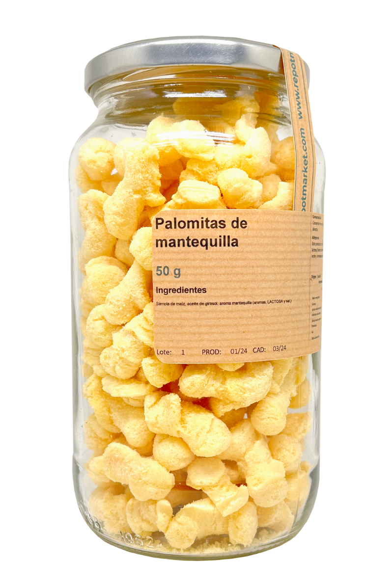 <tc>Crispetes de mantega 50 g</tc>