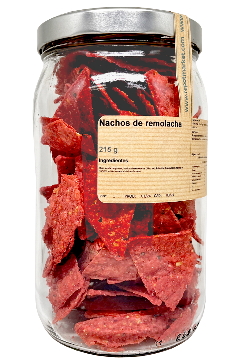 Nachos de remolacha 215 g