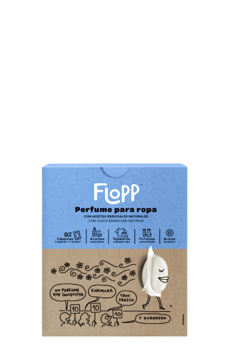 Perfume Ropa en capsulas ecológico FLOPP (92 Capsulas)