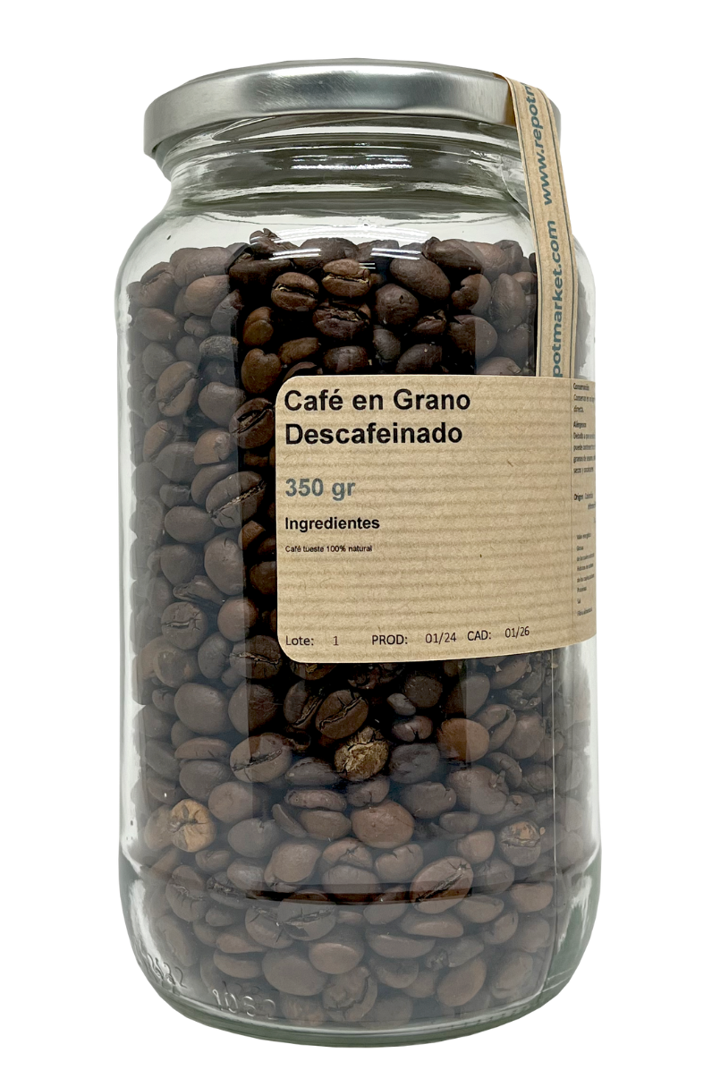 Café en Grano Descafeinado 350 g