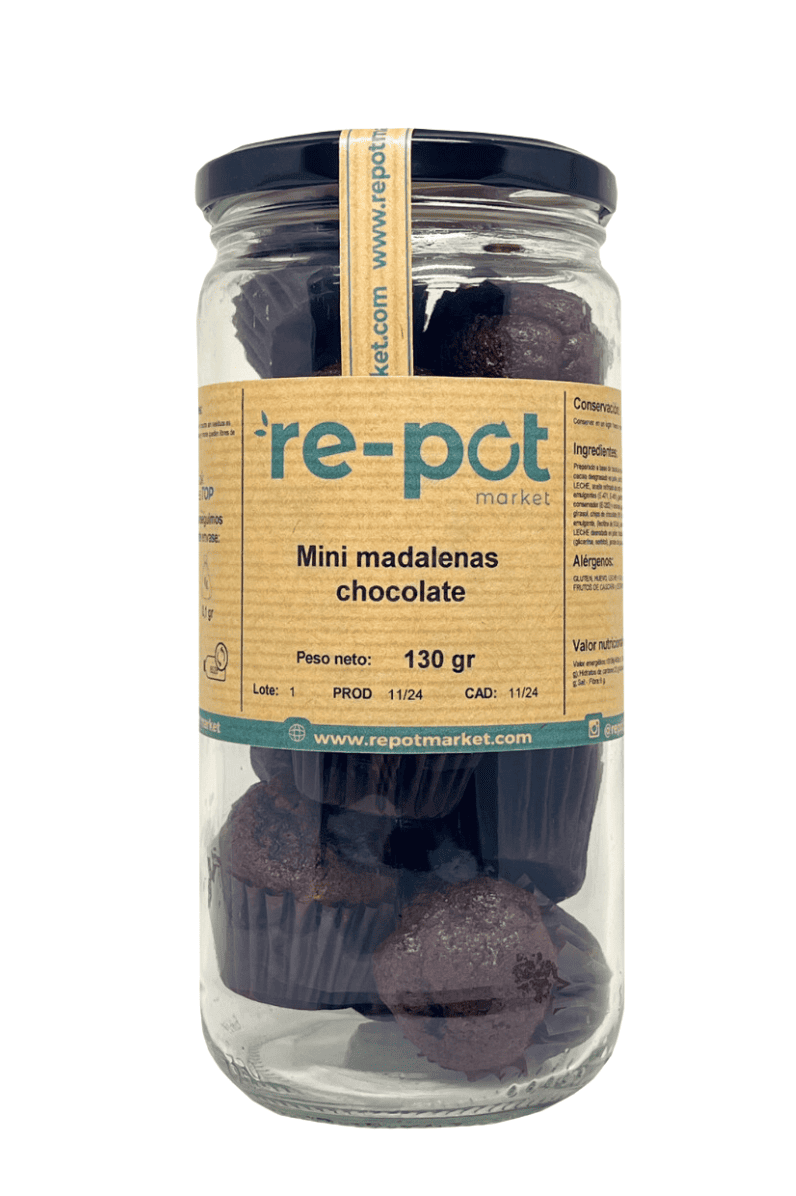 Magdalenas mini bombon 130 g