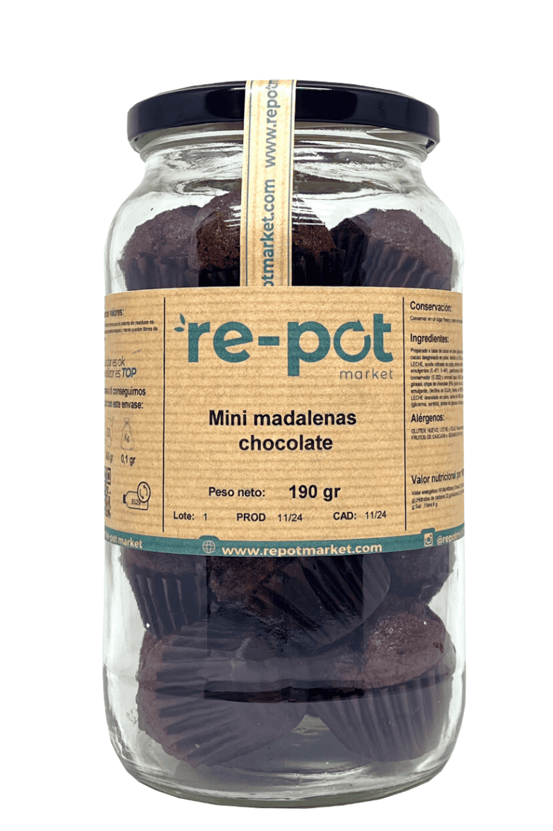 Magdalenas mini bombon 190 g