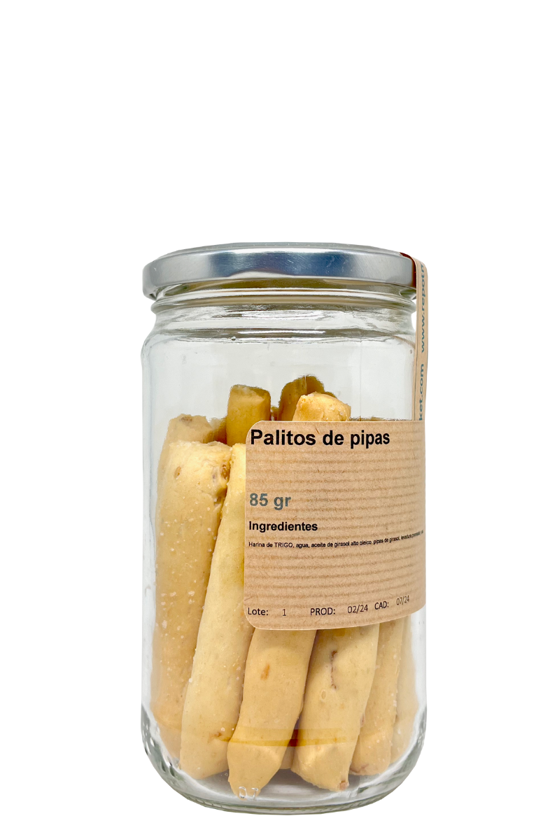 Palitos con pipas 85 g