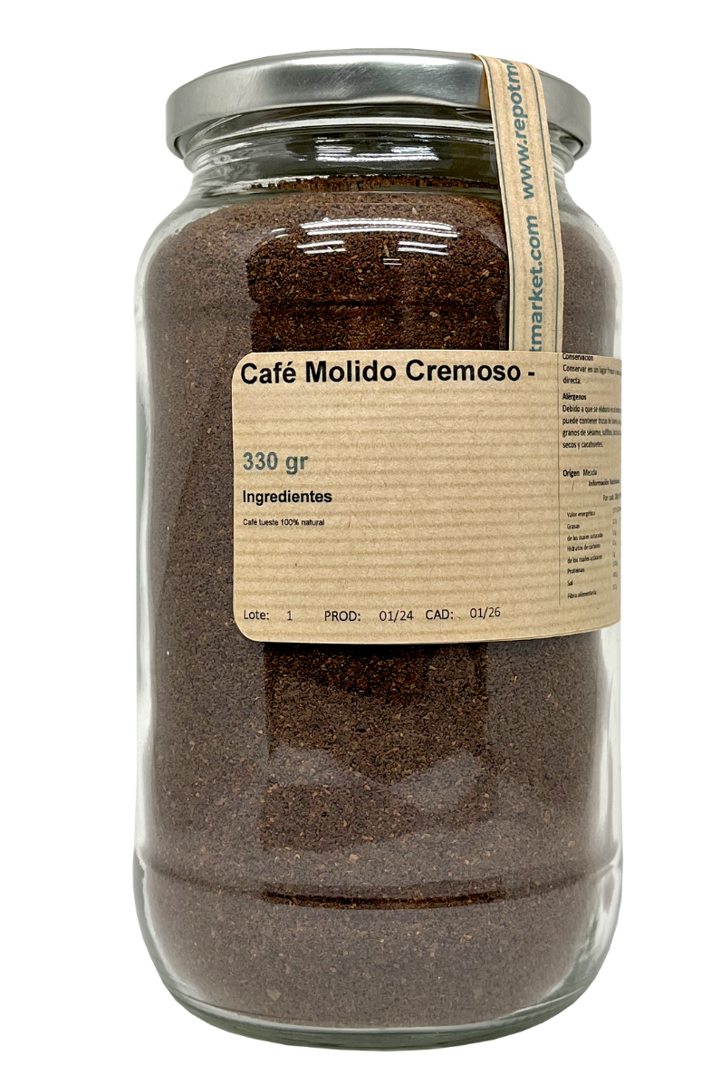 Café Molido Cremoso 330 g