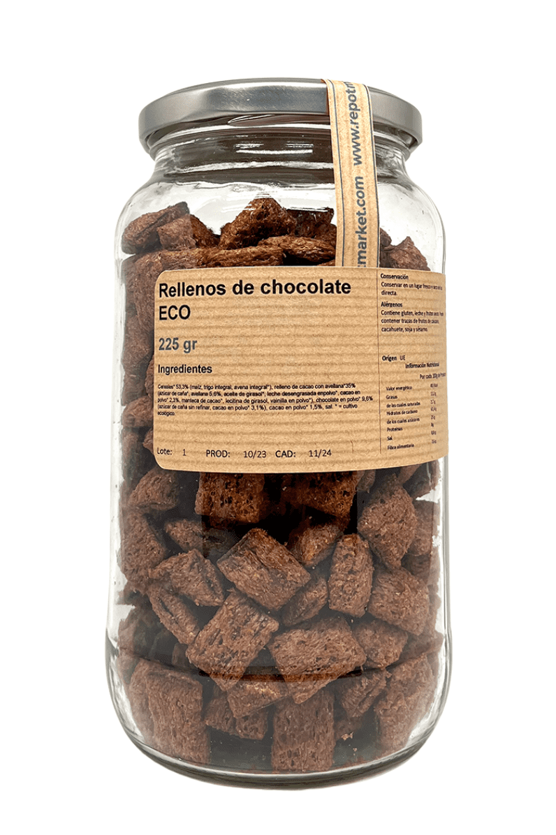 Rellenos de Chocolate 225 gr ECO