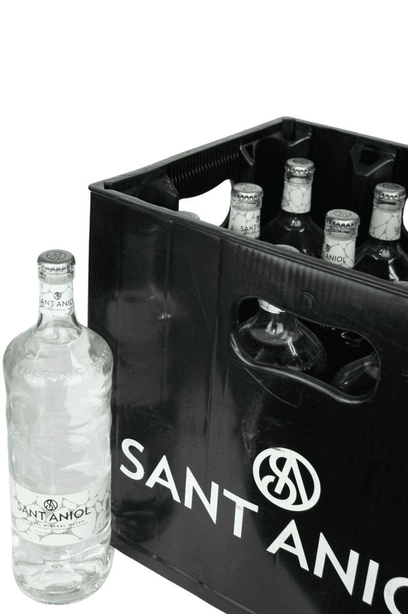 Sant Aniol Mineral Water in returnable glass 1L - Pack 12 Units