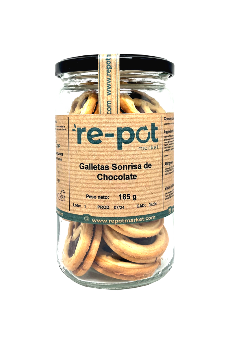 Galletas rellenas de chocolate Sonrisa 185 gr