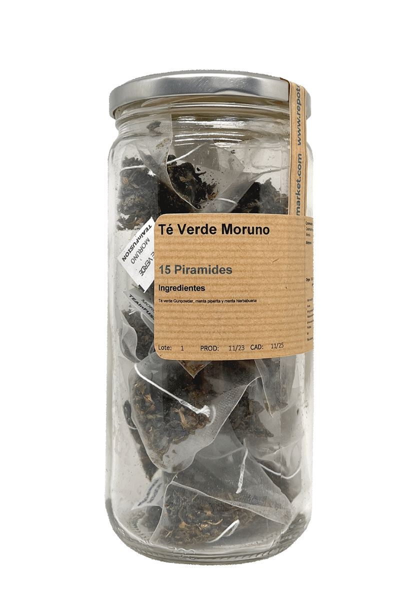 Te Verd Moruno (37 g) - 15 Piràmides