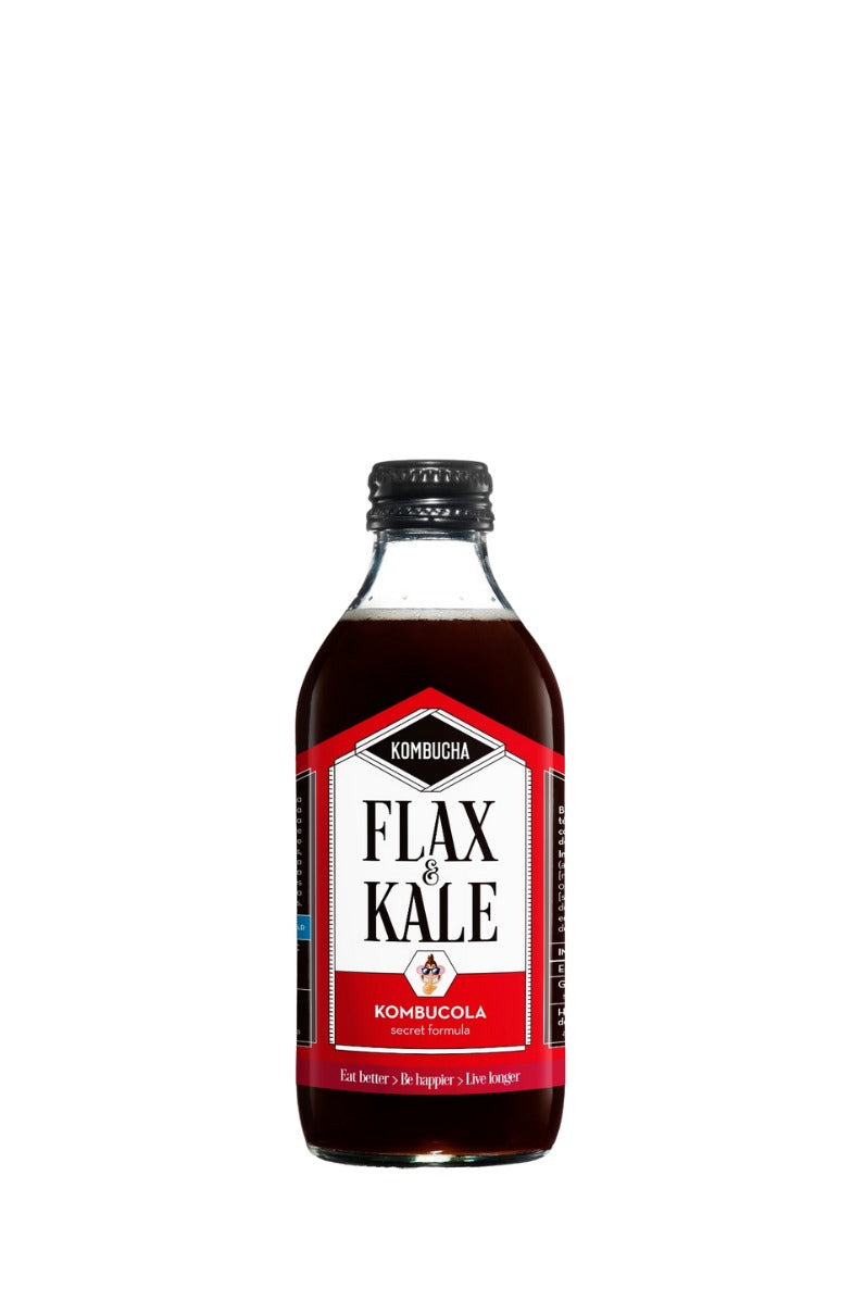 Kombucha Kombucola en vidrio retornable - Flax&Kale