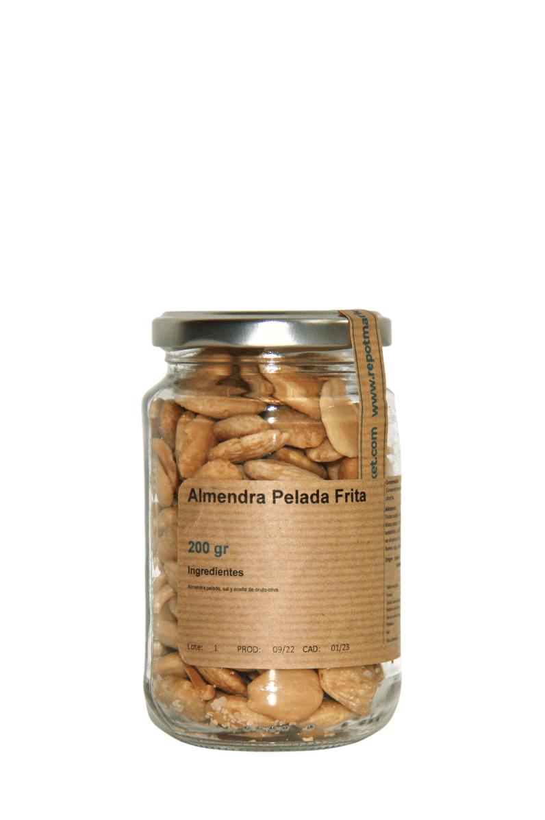 Almendra Frita Pelada 200 g - Re - pot market