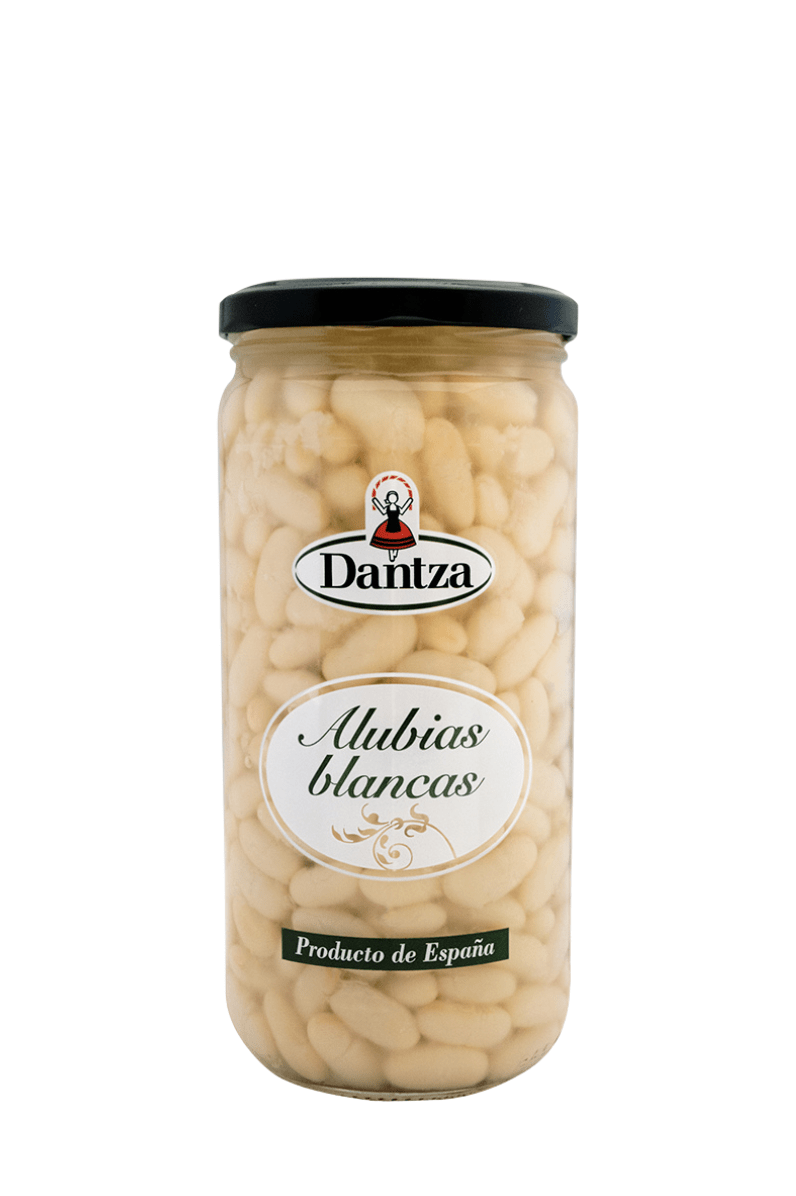 Alubia Blanca Cocida 450 gr - DANTZA - Re - pot market