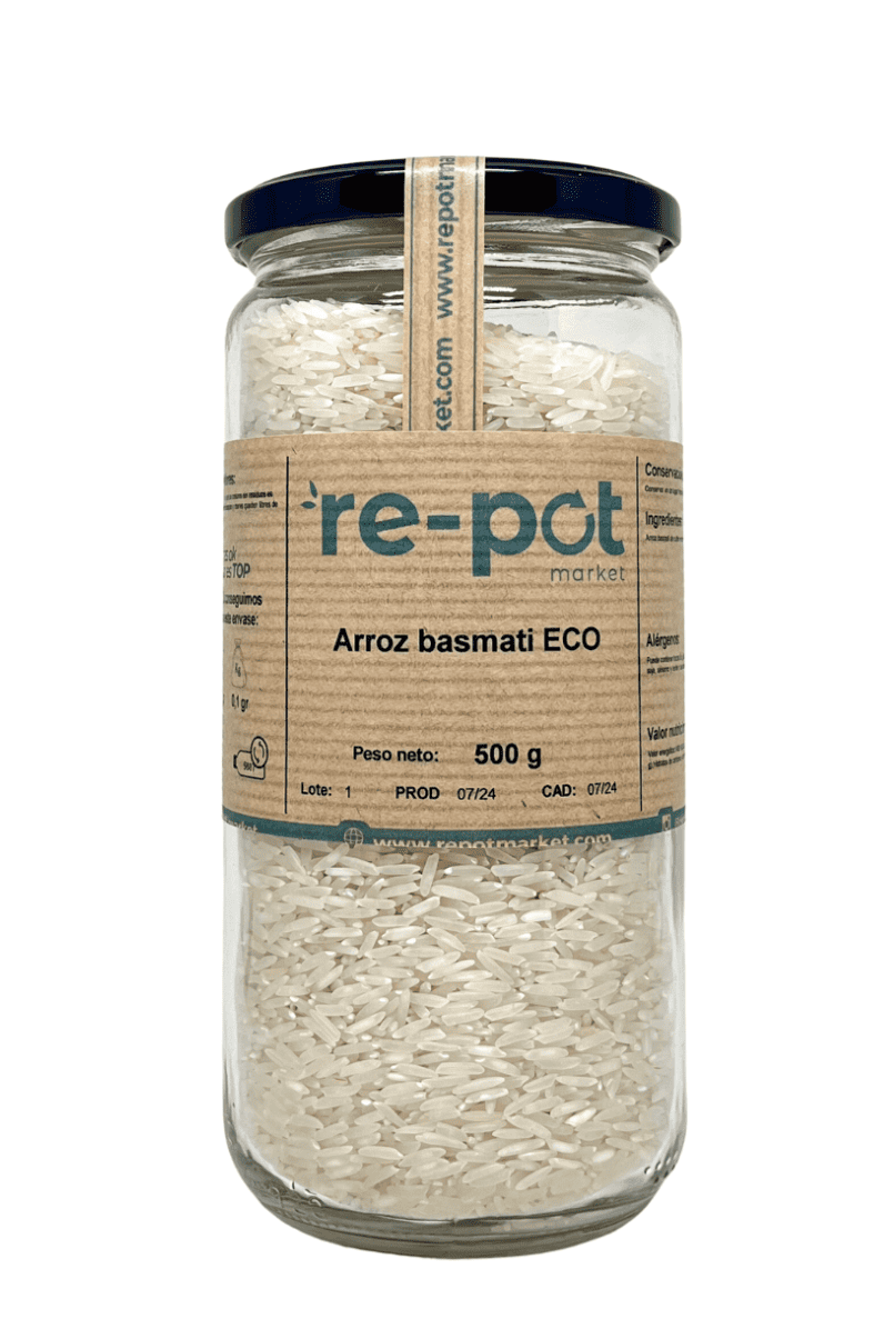 Arroz Basmati ECO 500 g - Re - pot market