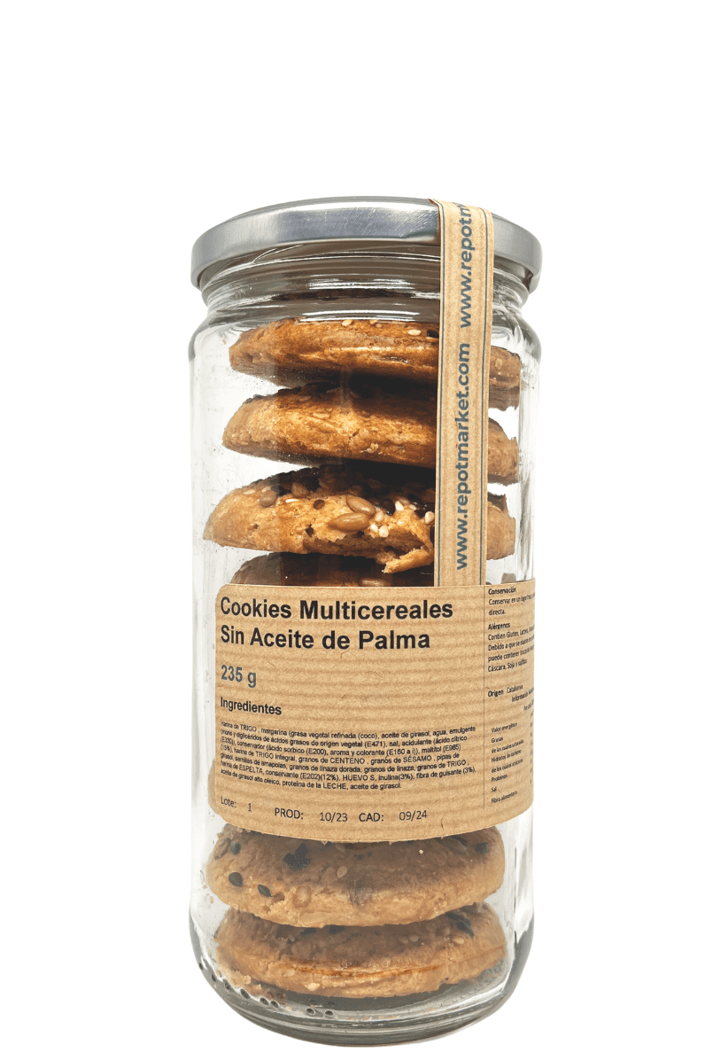 Cookies Multicereales Sin Aceite de Palma 235 g