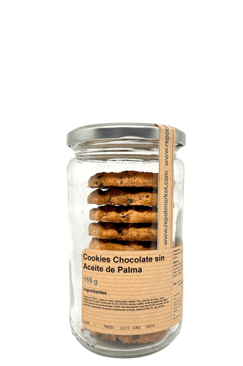 Cookies Chocolate sin Aceite de palma 155 g