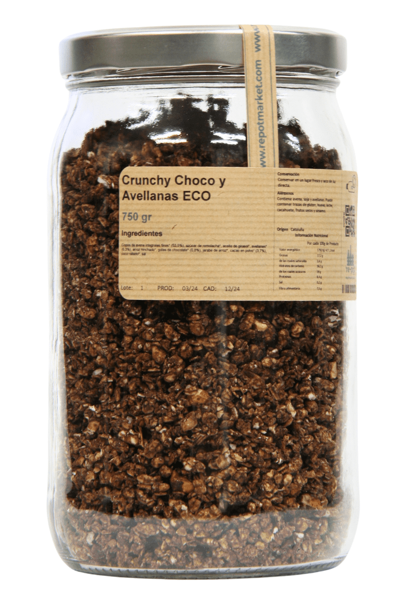 ECO Chocolate and Hazelnut Crunch Muesli 750 gr
