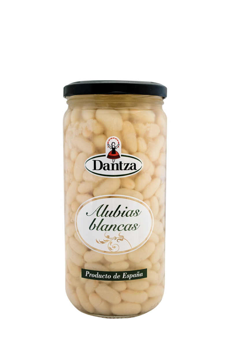 Alubia Blanca Cocida 450 gr - DANTZA