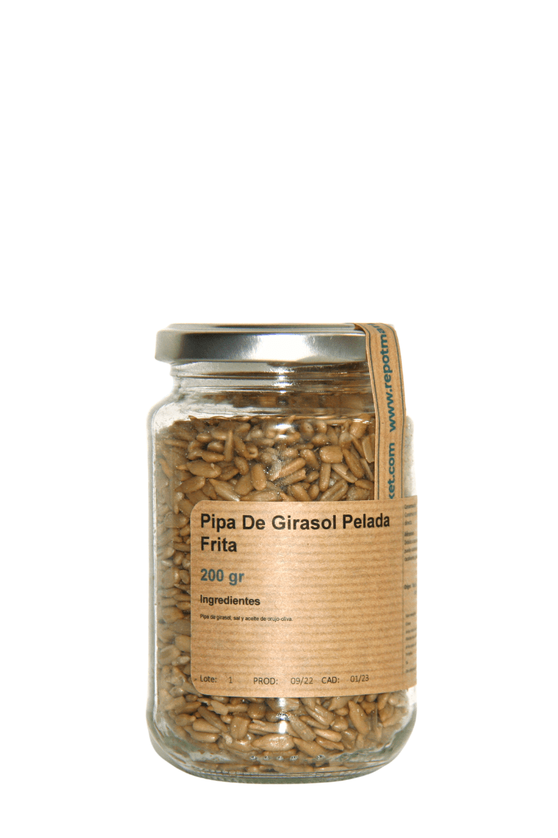 Pipa de Girasol Pelada frita 200 g