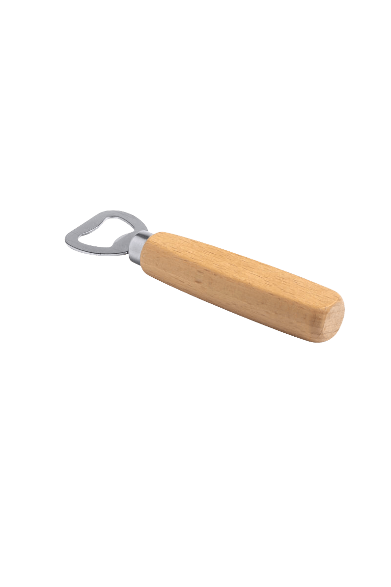 Abridor de Botellas de Madera de Haya Pulida - Re-pot market