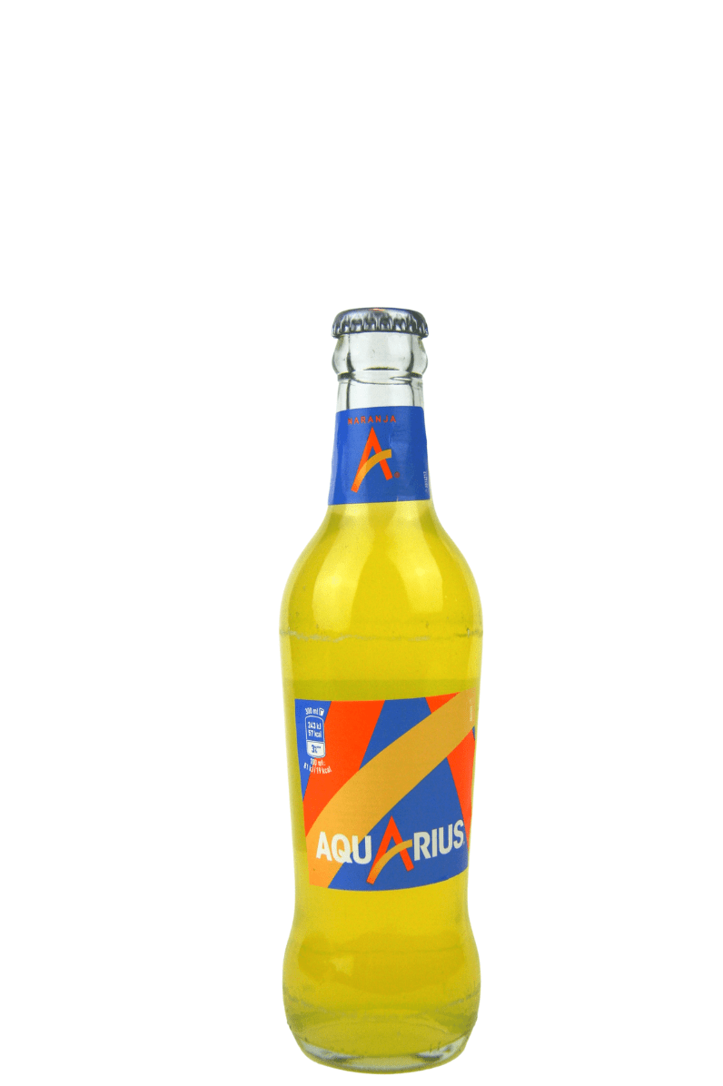 Orange Aquarius in returnable glass 300 ml - 1 Unit