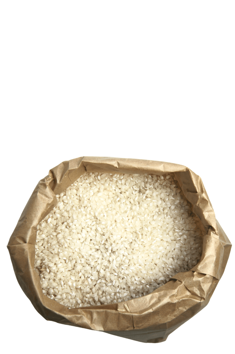 Arroz Redondo 0,8 kg en Bolsa Kraft - Re-pot market