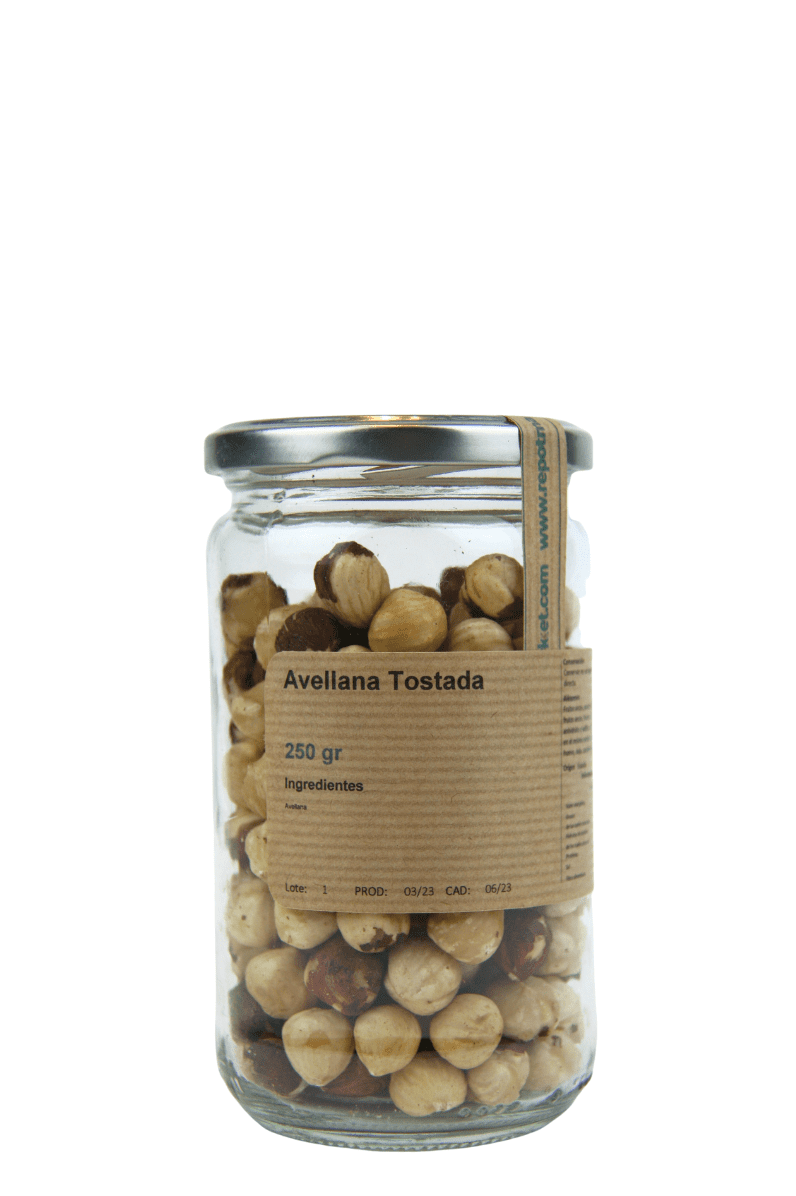 Toasted hazelnut 250 gr