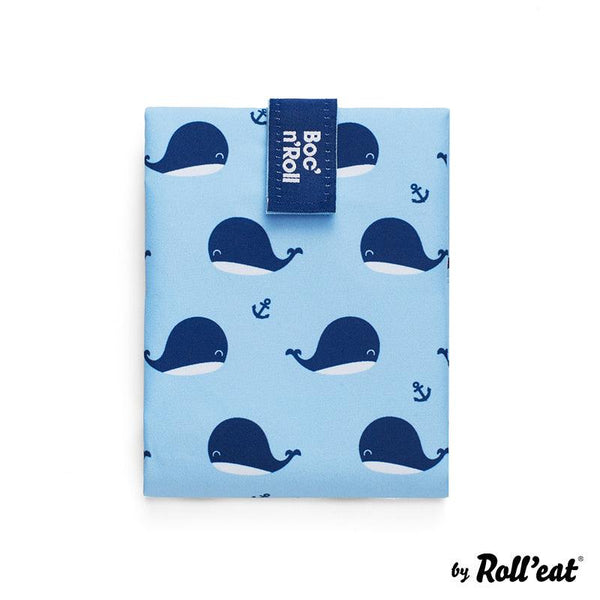 Boc'n'Roll reusable sandwich holder - Whales – Re-pot market