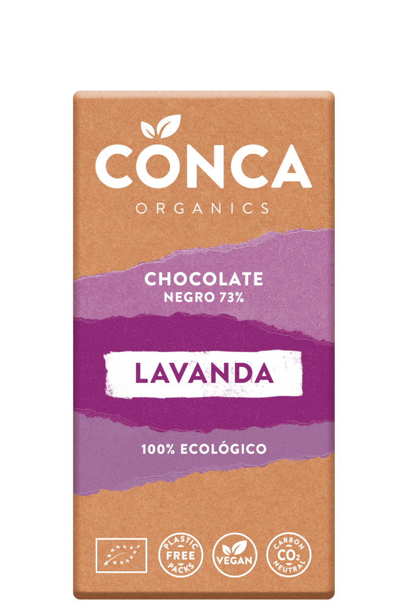 Chocolate Negro con Lavanda - La Conca Organics - Re-pot market