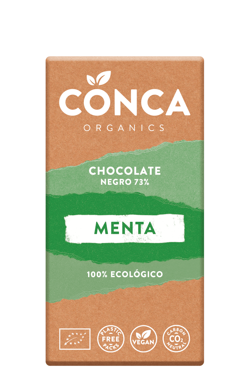 Chocolate Negro con Menta ECO - La Conca Organics - Re-pot market