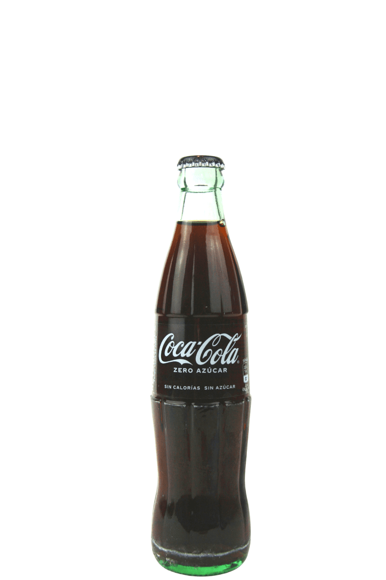 Coca-cola zero en vidrio retornable  350 ml - 1 Ud
