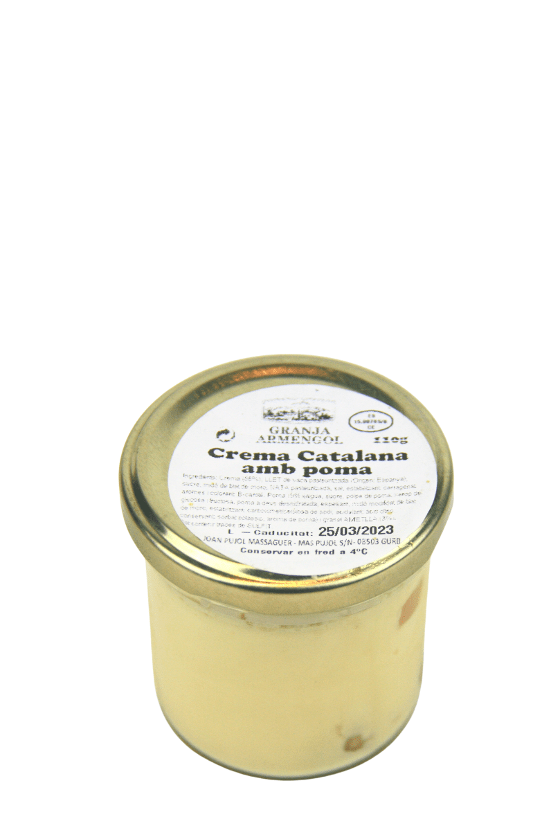 Artisan Catalan apple cream 110 g - Granja Armengol