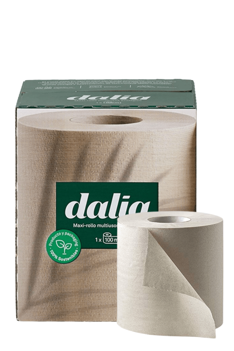 Maxirollo de Papel de Cocina Bio 100M - Dalia - Re-pot market