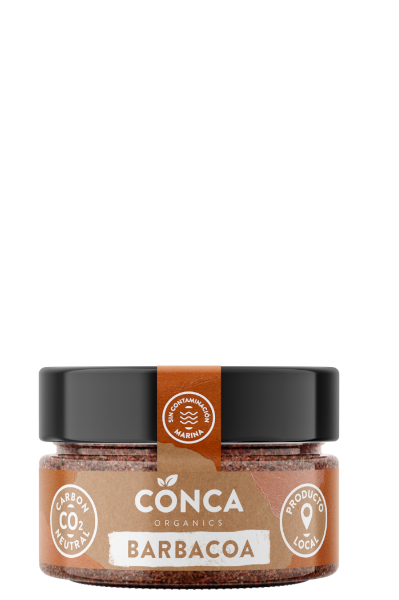 Escamas de Sal Sabor Barbacoa - La Conca Organics