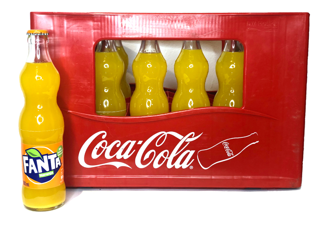 Fanta Naranja caja de 24 botellines de 20 cl Precio sin IVA 14.80€