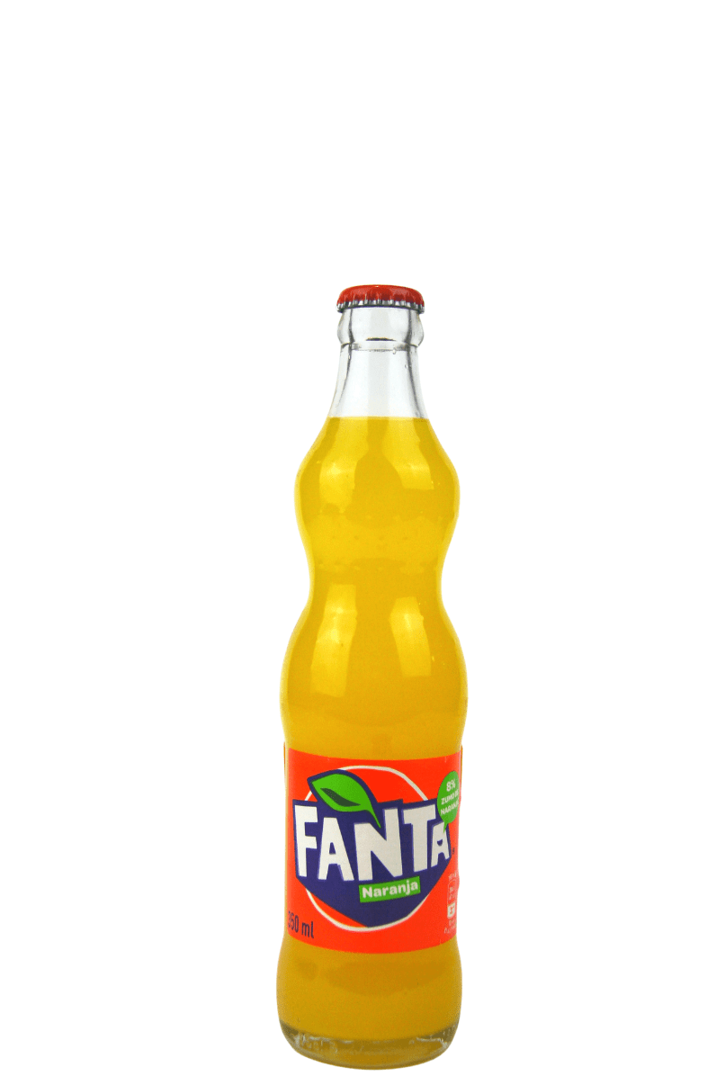 Fanta Naranja en vidrio retornable  350 ml -1 Ud