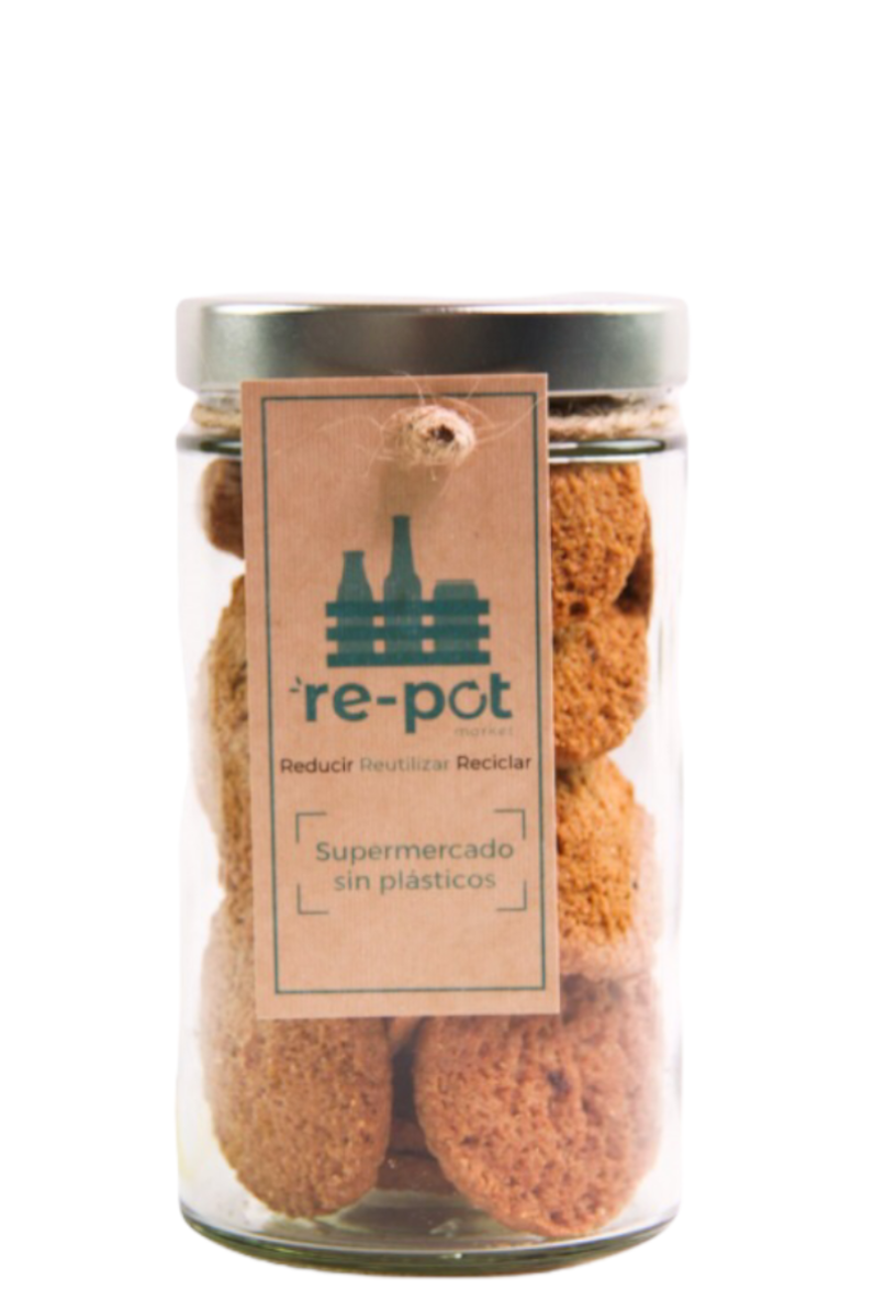 Cinnamon and Apple Cookies in Returnable Glass 250 g