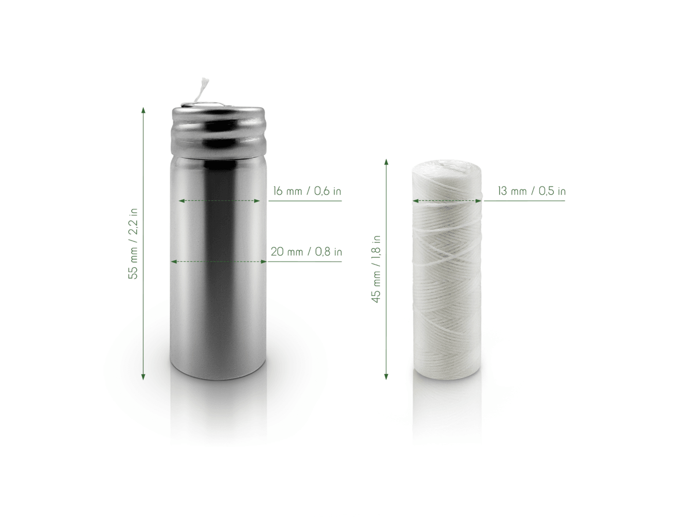 Hilo Dental de Seda Natural con Dispensador Recargable