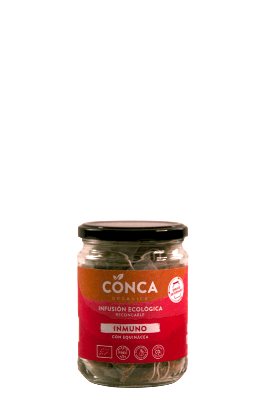 Infusión BIO Inmuno en vidrio retornable - La Conca Organics - Re-pot market