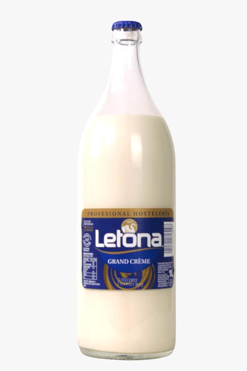 Leche Letona Entera 1 Lt Retornable - Pack 1 Ud - Re-pot market