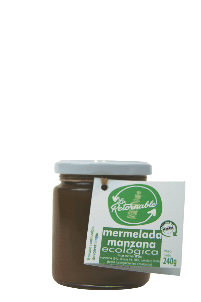 Mermelada de Manzana 0,24 Kg en Vidrio Retornable - Re-pot market