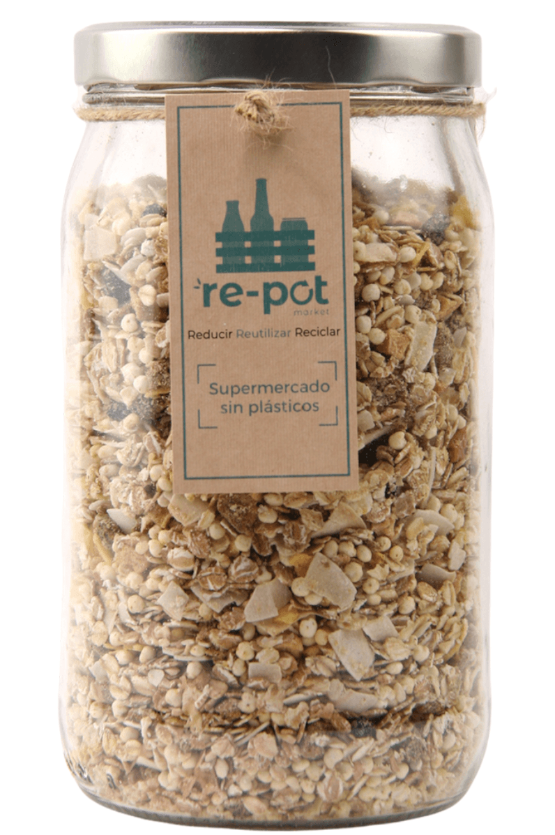Muesli de Frutas en vidrio retornable 0,75 kg - Re-pot market