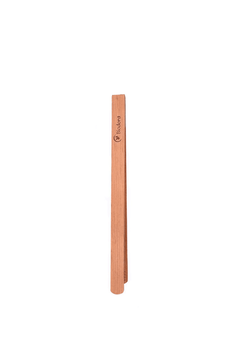Pinza de cocinar de madera de cerezo 30cm - Re-pot market