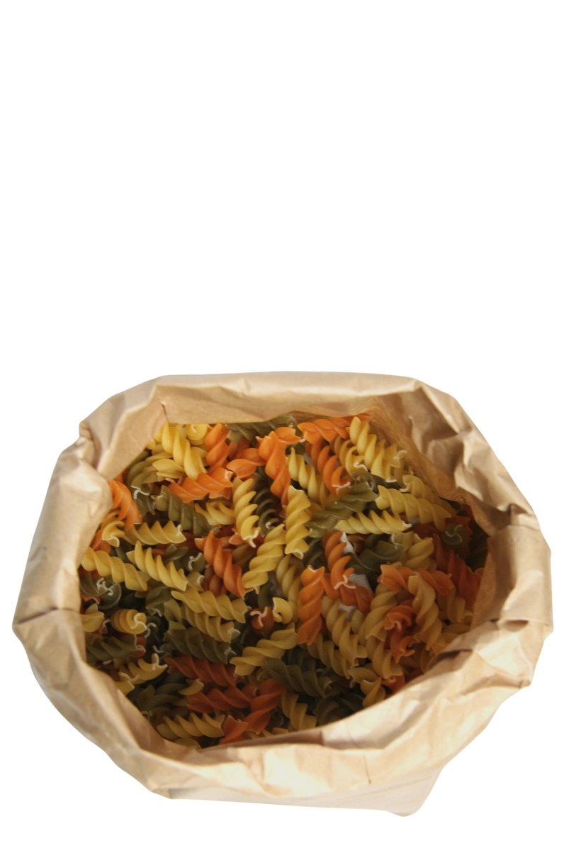 Tricolor Spirals in Kraft Bag 400 g