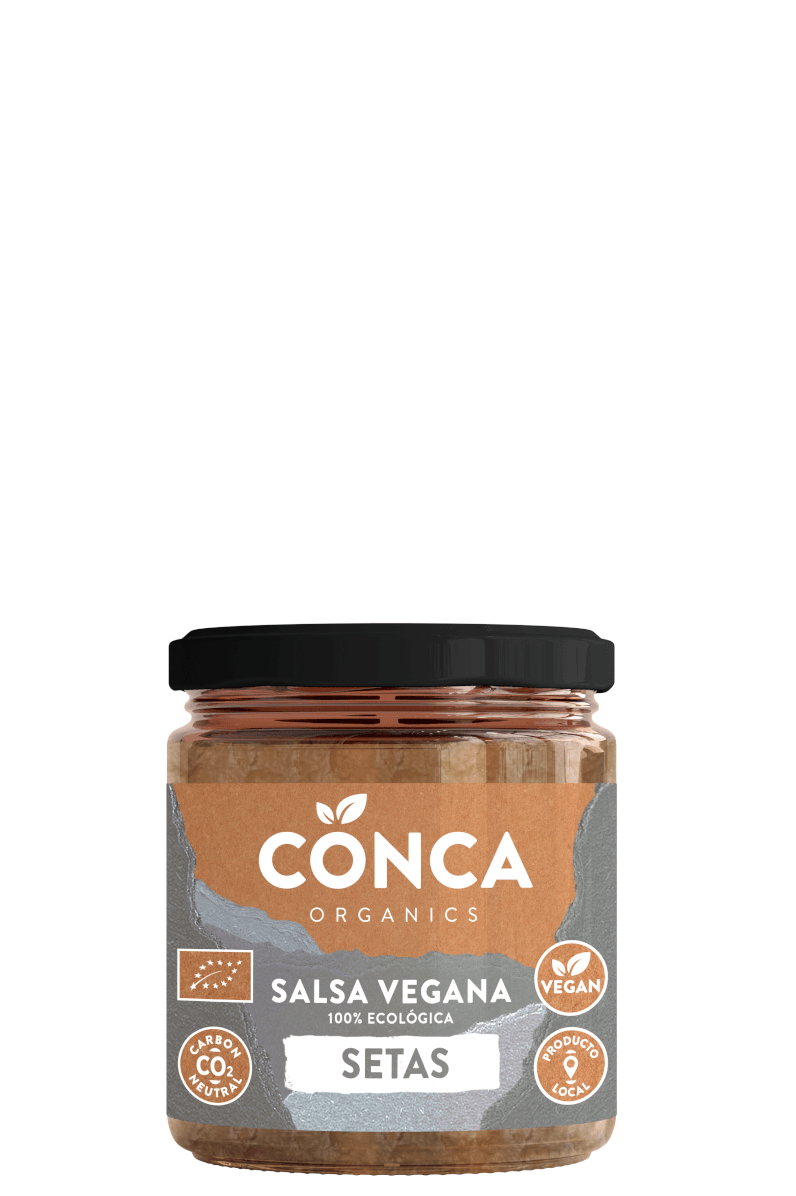 Salsa de Setas Vegana ECO - La Conca Organics - Re-pot market