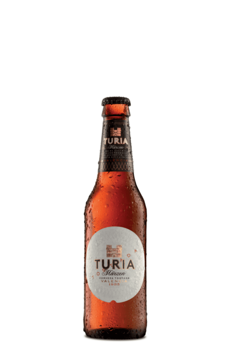 Cerveza Turia en vidrio retornable 330 ml - 1 Ud