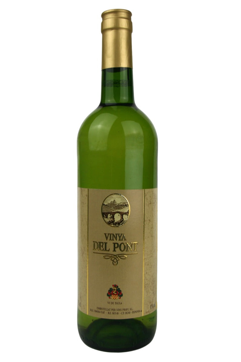 Vino Blanco de mesa Vinya del Pont en vidrio retornable 75 cl - Vins Pravi