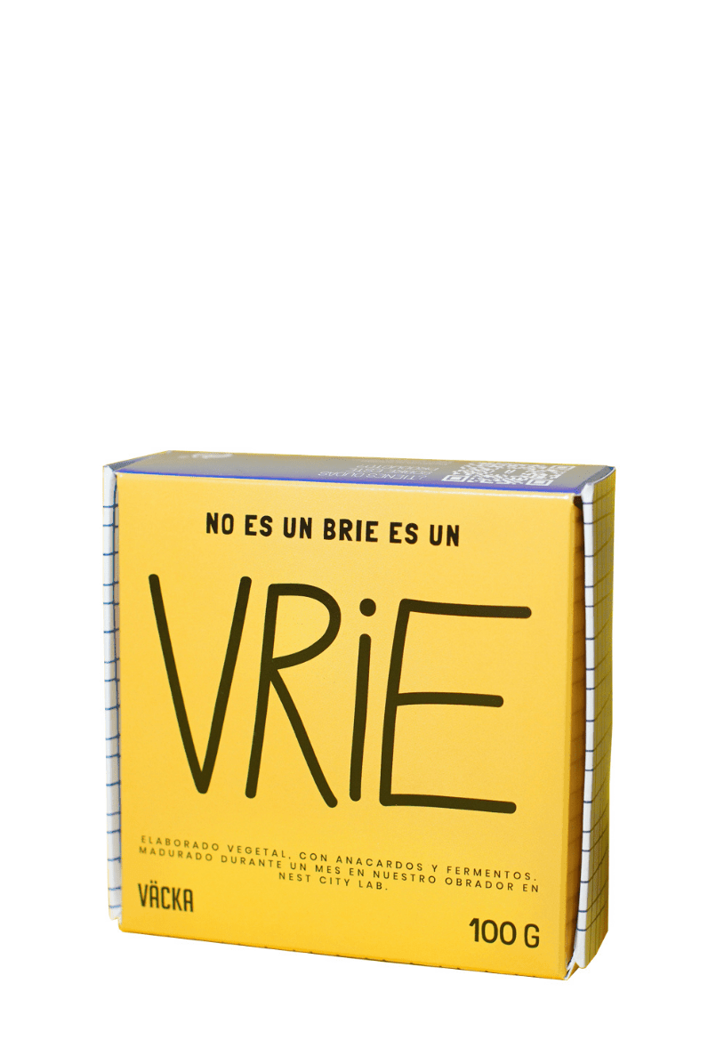 Queso Vrie 0,1 Kg en vidrio retornable - VÄCKA - Re-pot market