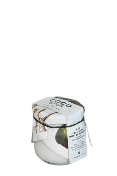 Artisan coconut yogurt in returnable glass 125 g - Coco by Angela