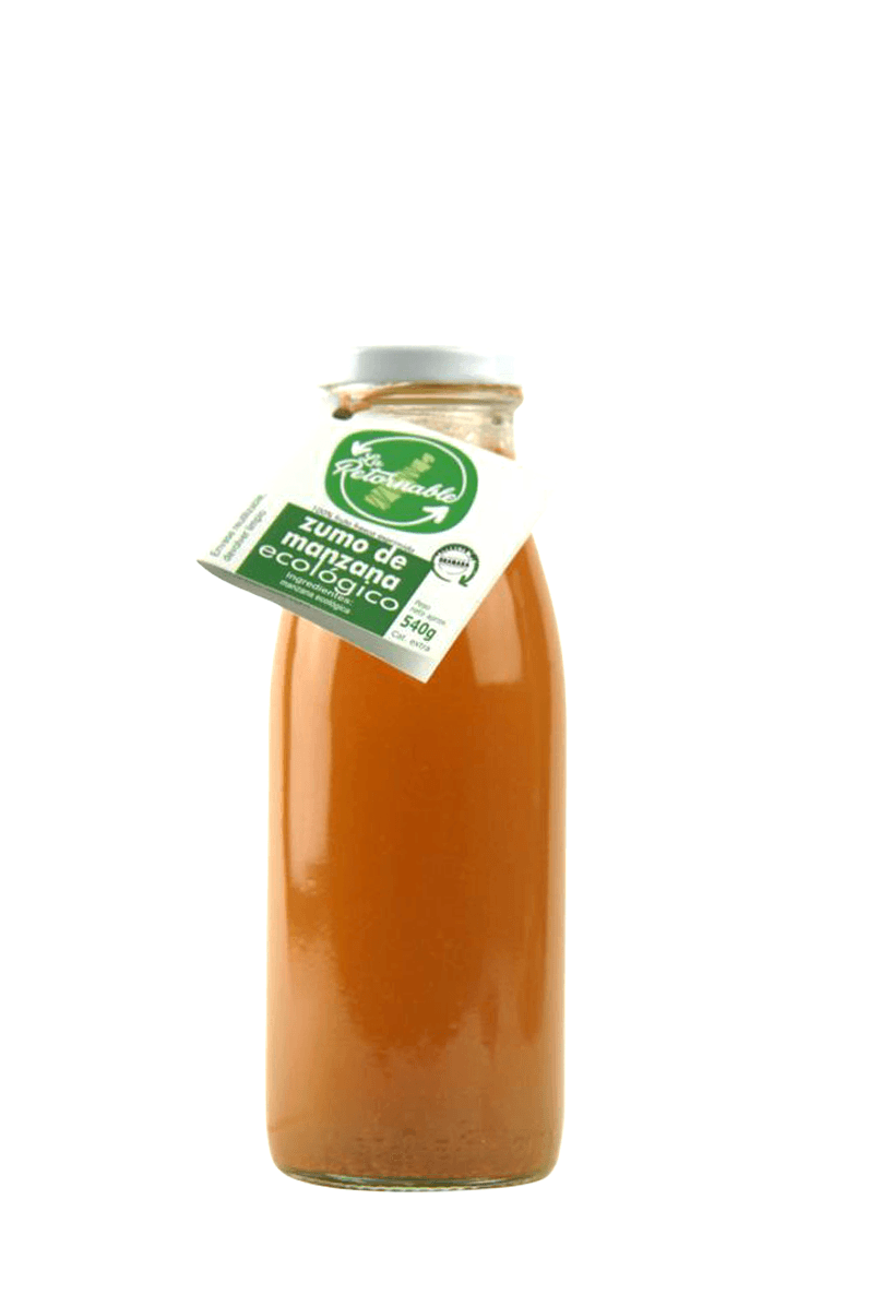 Zumo de Manzana ECO en vidrio retornable 0,5L - Re-pot market